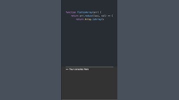 🚀 Flatten Any JavaScript Array in 60 Seconds! | #CodingShorts #javascript #interview