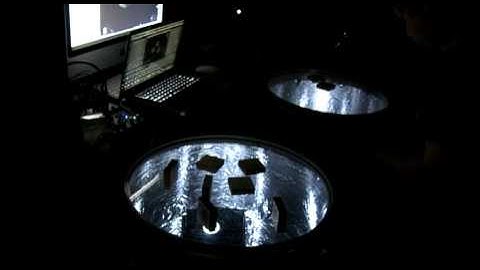 ReacTIVison and ableton, Tableton Live - Daniel Newstead playing tangible music controllers.