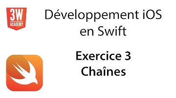 Développement iOS en Swift : Cours et tutos : Exercice 3 - Chaînes