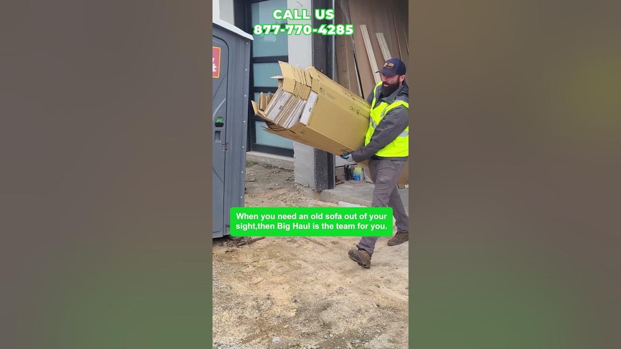 Junk Removal Services by Big Haul junk Removal Company YouTube