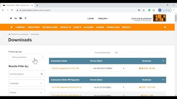 [AS] 웹사이트에서 B&R Automation Studio 다운로드