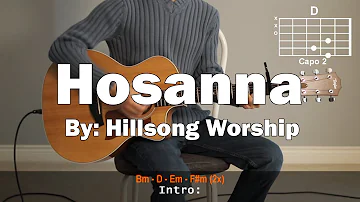 Hillsong Worship - Hosanna Cover With Guitar Chords Lesson