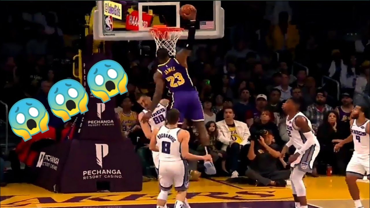 LeBron James Posterizes Nemanja Bjelica With Unreal Slam 