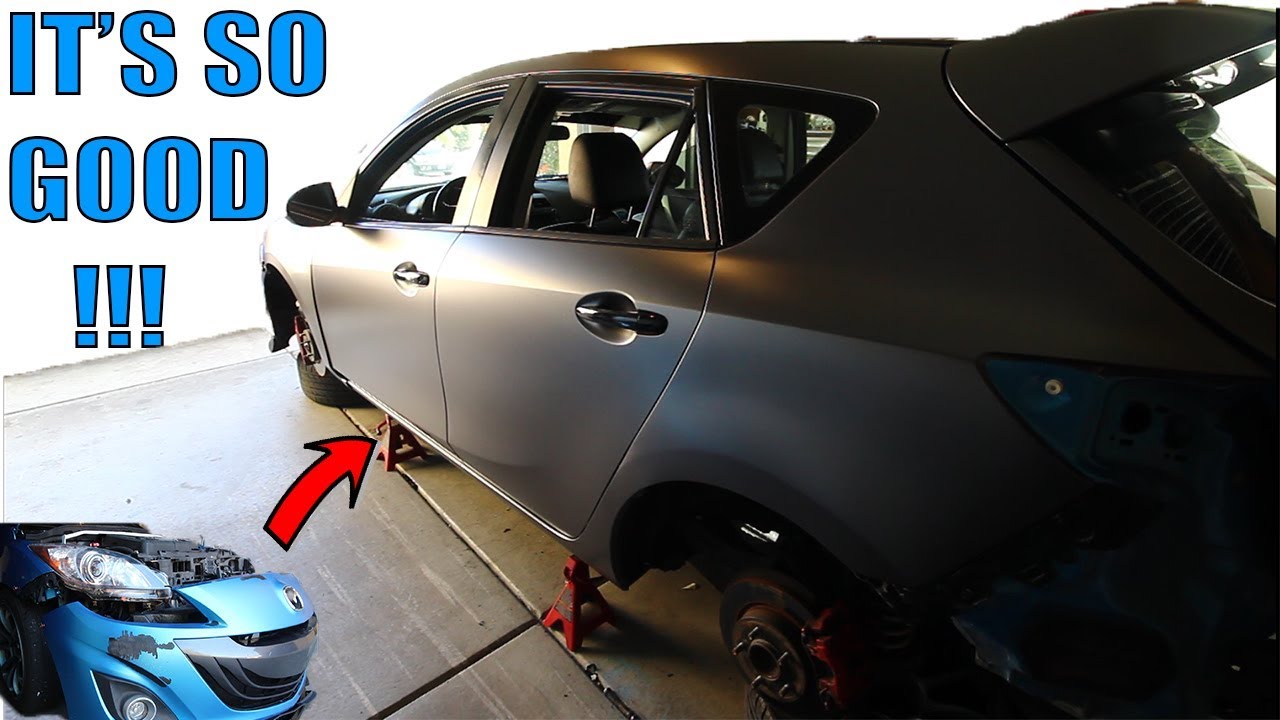 COMPLETELY CHANGING THE LOOK OF THE MAZDASPEED 3! - YouTube