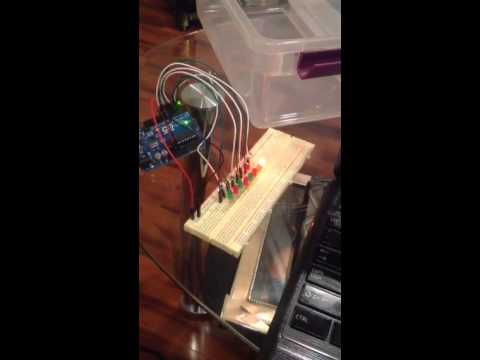 Small arduino LED project - YouTube