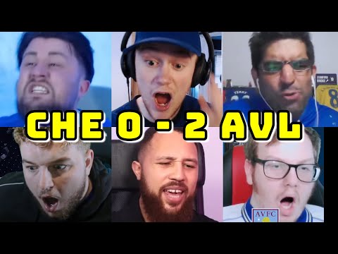 BEST COMPILATION | CHELSEA VS ASTON VILLA 0-2 | LIVE WATCHALONG REACTIONS | CHE FANS CHANNEL