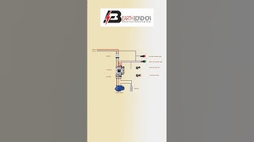 How to Run 3 phase Motor with 1 phase power supply #earthbondhon #shorts #3phase #motor
