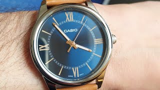 Casio MTP-V005L-2B5! Simple Dress Watch - Casio Quality! Dario is becoming a Man!