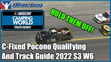 *HOW TO DEFEND!* Iracing C-Fixed Guide to Pocono Qualifying and Race