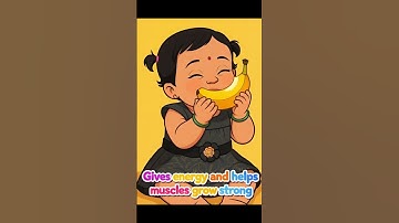 Fruits and Their Body Benefits 🍎🧠💪 | Kid Learning Shorts