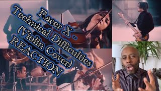 【Cover】Racer X - Technical Difficulties (Violin Cover) 🇬🇧 Reaction