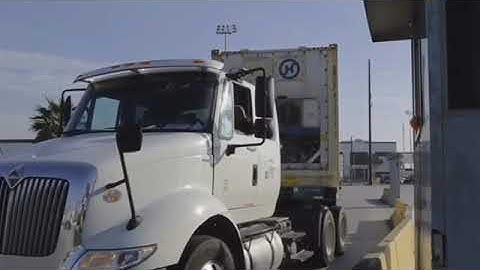 Bãi container và quy trình xếp dỡ