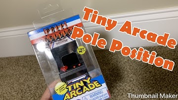 Tiny Arcade Pole Position Unboxing and Review