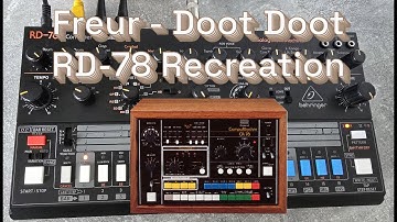 Behringer RD-78 CR-78 Freur 