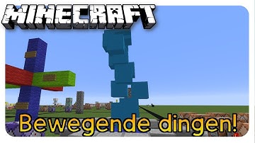Hoe SPAWN je DINGEN die BEWEGEN??? (Motion) - Minecraft command block tutorial