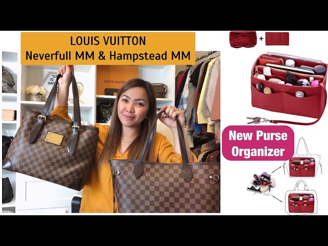 Louis Vuitton Hampstead MM Damier Azur Tote Bag - THE PURSE AFFAIR
