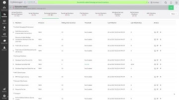 How to discover and monitor Exchange server in OpManager
