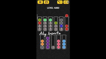 ball sort puzzle level 4082