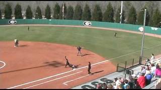 UGA vs. Winthrop Softball, 2/22/2010