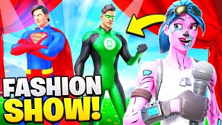 *CUSTOM HERO* Fortnite FASHION SHOW... (best skin ever)