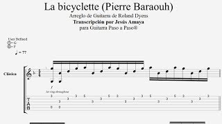 La Bicyclette - por Roland Dyens - Tablatura por Jesús Amaya...