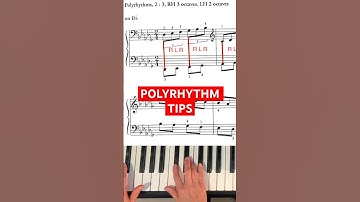How to play POLYRHYTHMS 🎶🎵 #piano