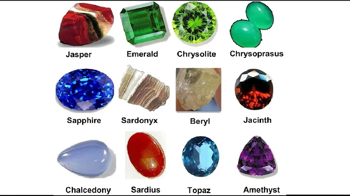The 12 precious stones in Revelation by Michele Cox.