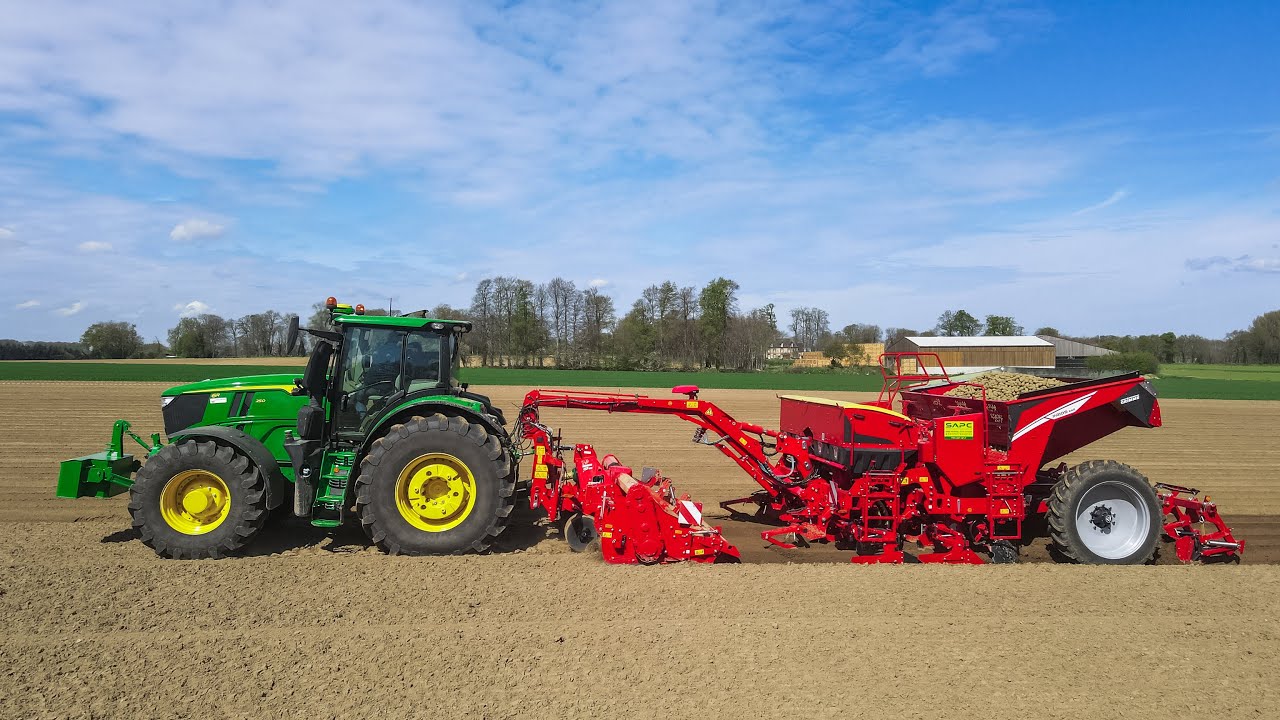 😱🥵 JOHN DEERE 6R250 & GRIMME PRIOS 440!! 🥔🥔