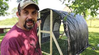 Nesting Boxes for the Hoop Coops