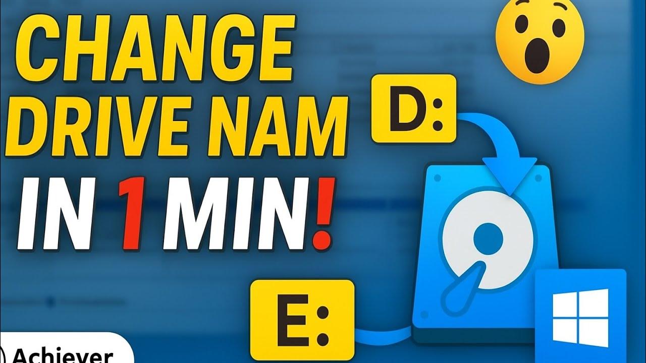 how-to-change-partition-drive-name-or-partition-drive-letter-change