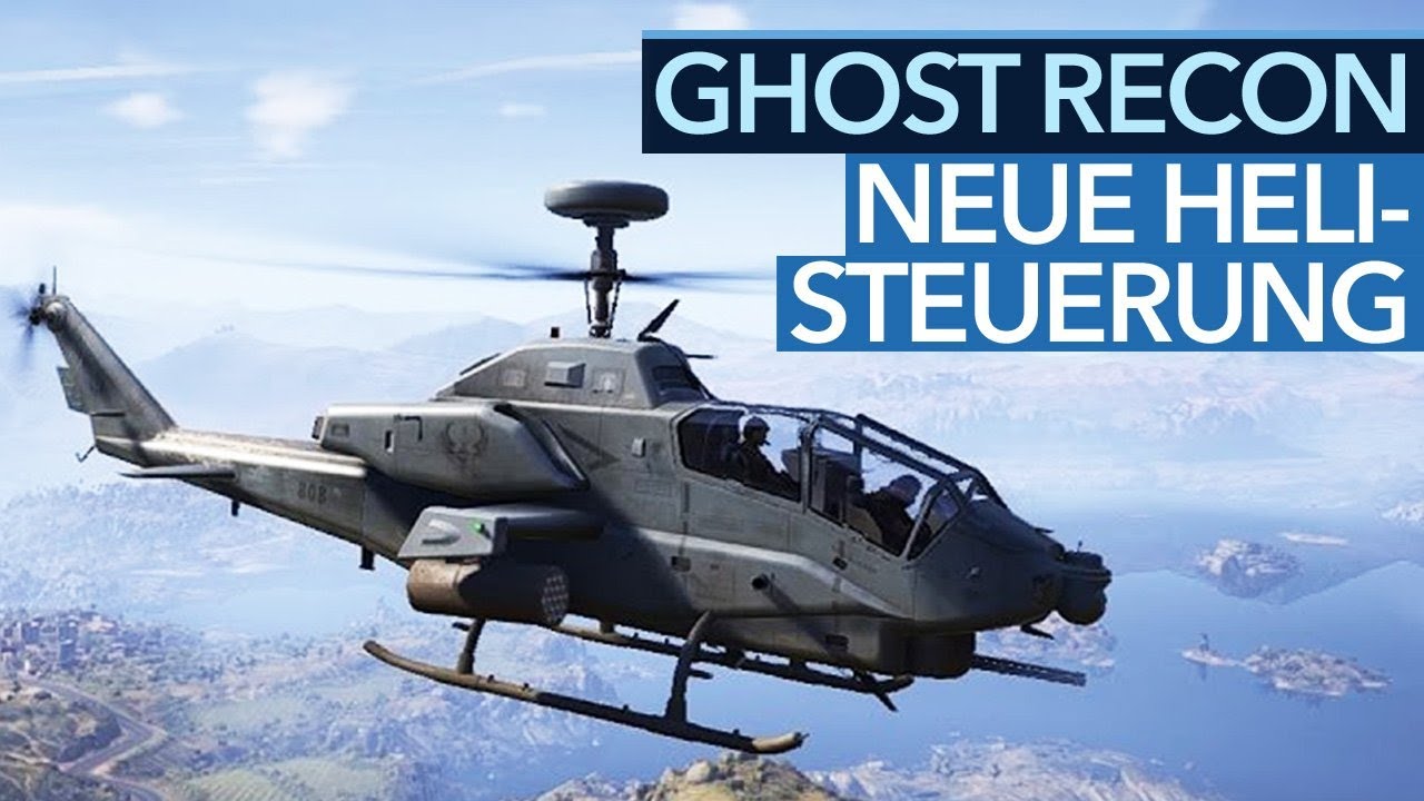 Ghost Recon: Wildlands - Fazit zur neuen Hubschrauber-Steuerung: Übers Ziel  geschossen - YouTube