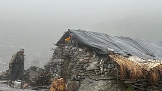 Best Life in The Nepali Himalayan Village During The Winter । Best Compilation Video Rainy time