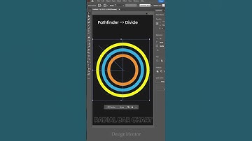 How to create Radial Bar Chart in Adobe Illustrator Tutorial | Design Mentor