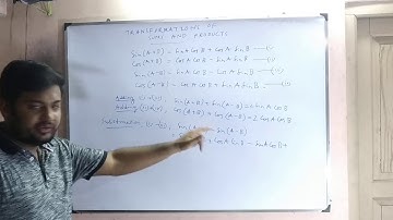 Transformations of sums and products(theory 1)