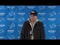 Jared Goff postgame media availability | 2024 Week 16: Lions at Bears