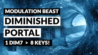 MODULATE (CHANGE) to 8 keys with this DIMINISHED 7 chord - Diminished Portal Chord