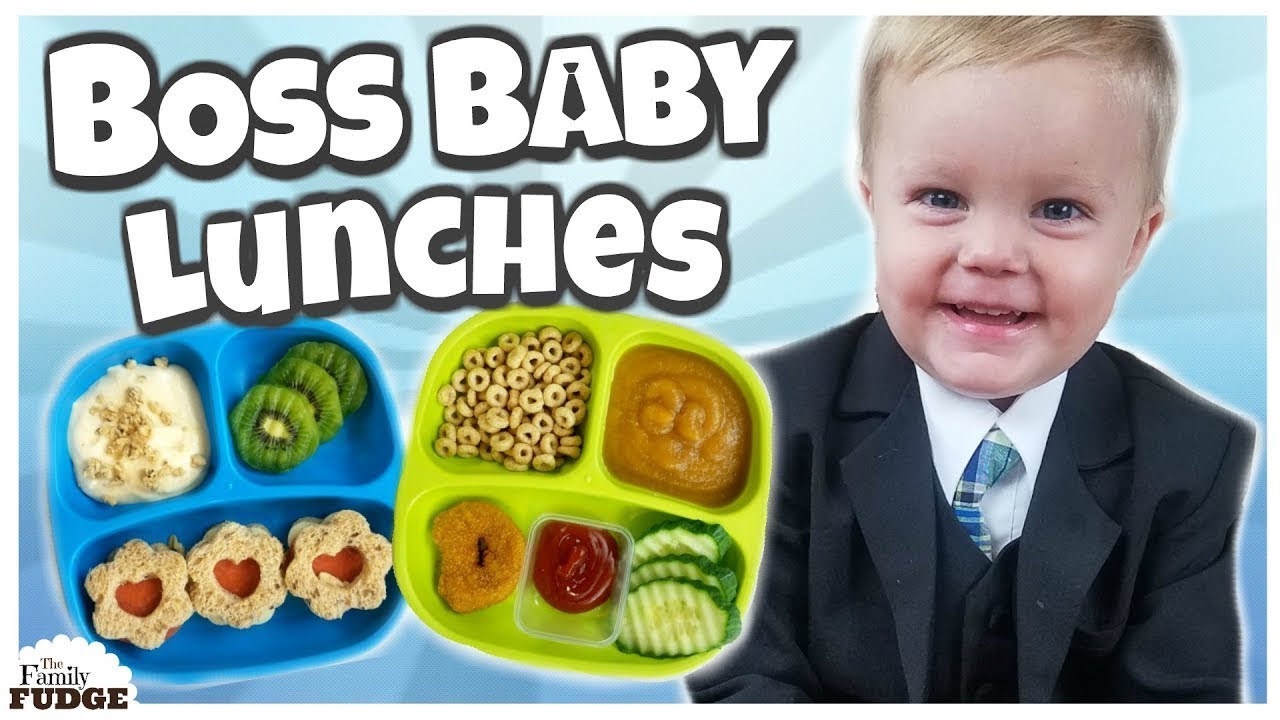boss baby lunch ideas for picky eaters bunches of lunches youtube