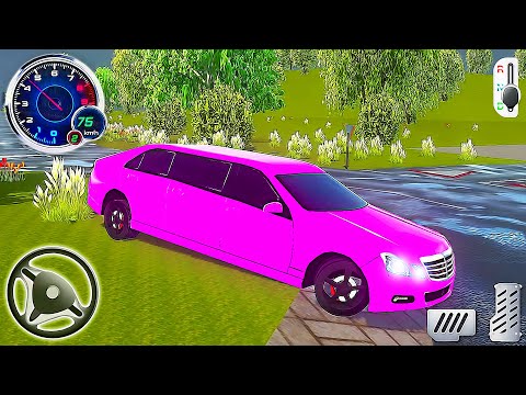 Limousine Car Driving 2023 3D - Mercedes E-Class Race and Drift | Android Gameplay