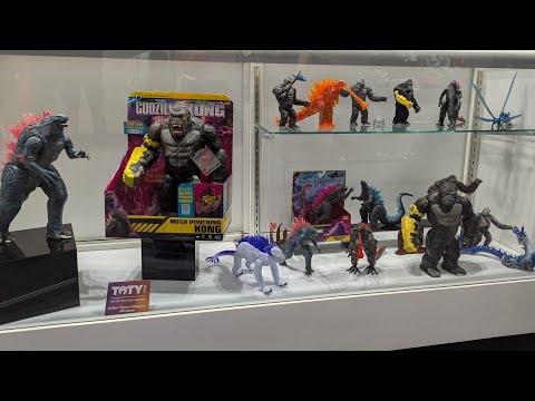 Playmates Godzilla Toys at New York Toy Fair
