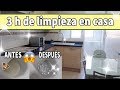 LIMPIEZA DE 3h EN TODA LA CASA