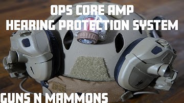 Ops Core AMP Communication Headset - The Ultimate Hearing Protection and Communication System
