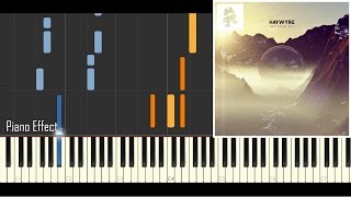 Haywyre - Doppelgänger Piano Tutorial Synthesia