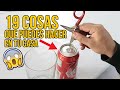 19 COSAS INCREÍBLES QUE PUEDES HACER EN TU CASA (Recopilación)