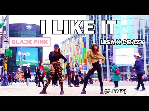 BLACKPINK LISA X CRAZY -I LIKE IT public dance cover by ChristineW温 from Taiwan (ft. BAI'S)