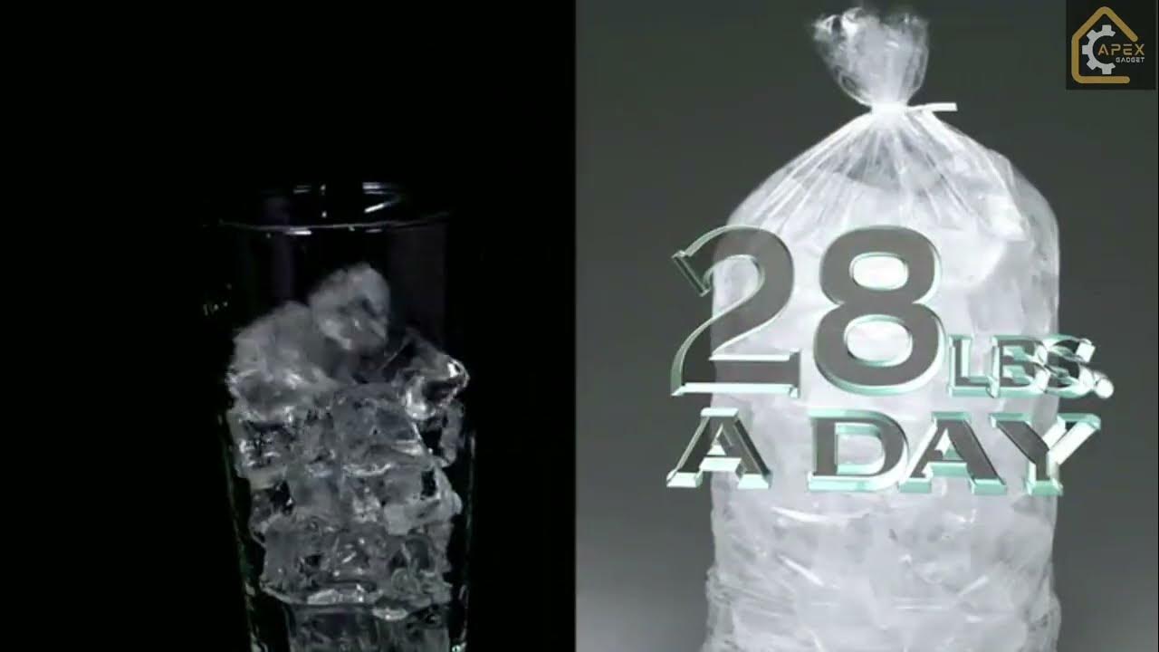 Ice Maker Part 8 Luma Comfort Clear Ice Cube Maker YouTube