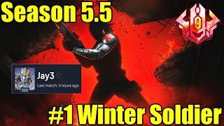 Spectating The #1 Winter Soldier Season 5.5 - Marvel Rivals (No Commentary)
