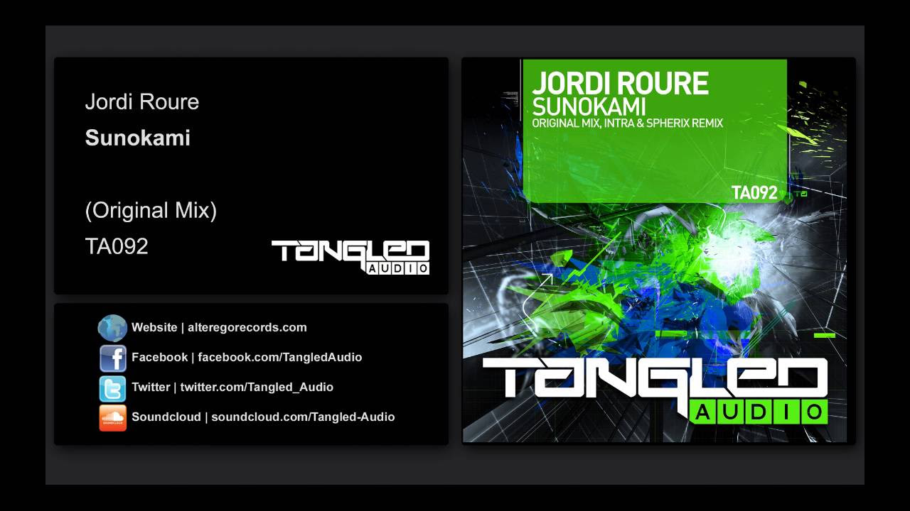 Jordi Roure - Sunokami [Tangled Audio]