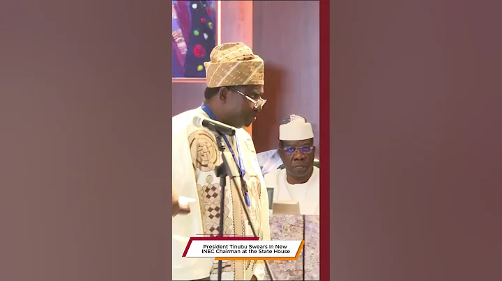 President Tinubu Swears In New INEC Chairman at the State House