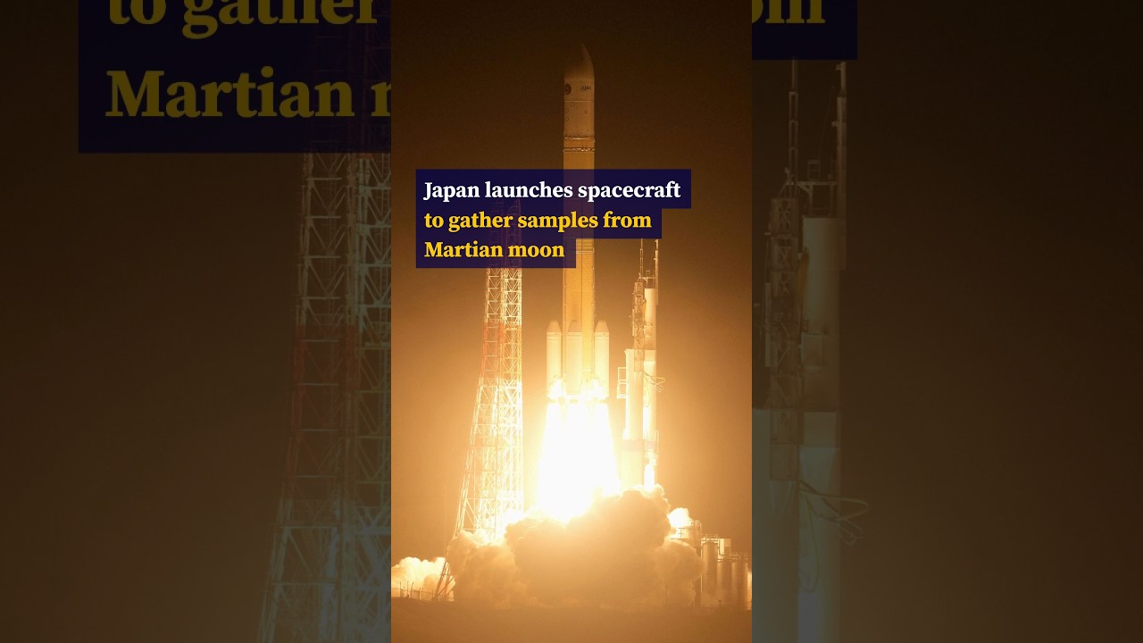 Japan launches spacecraft to gather samples from Martian moon