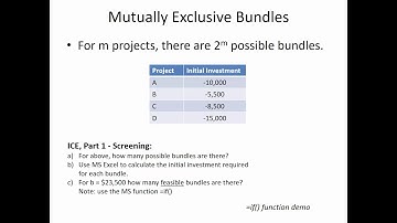 ENGR 222 - Class 21 (30 Oct 2018) Budget Limits, Capital Rationing, Price Demand and Breakeven